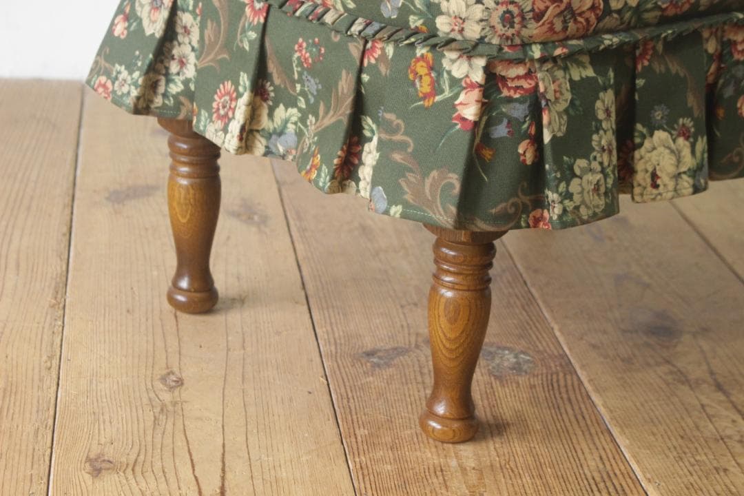 飛騨産業 キツツキ 穂高 オットマン スツール 足置き オーク材 レトロ