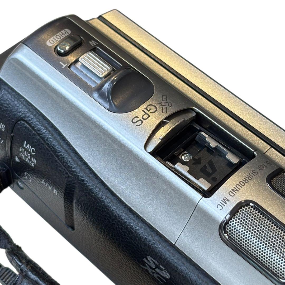 動作確認済 SONY HDR-CX560V ハンディカム ビデオカメラ シルバー