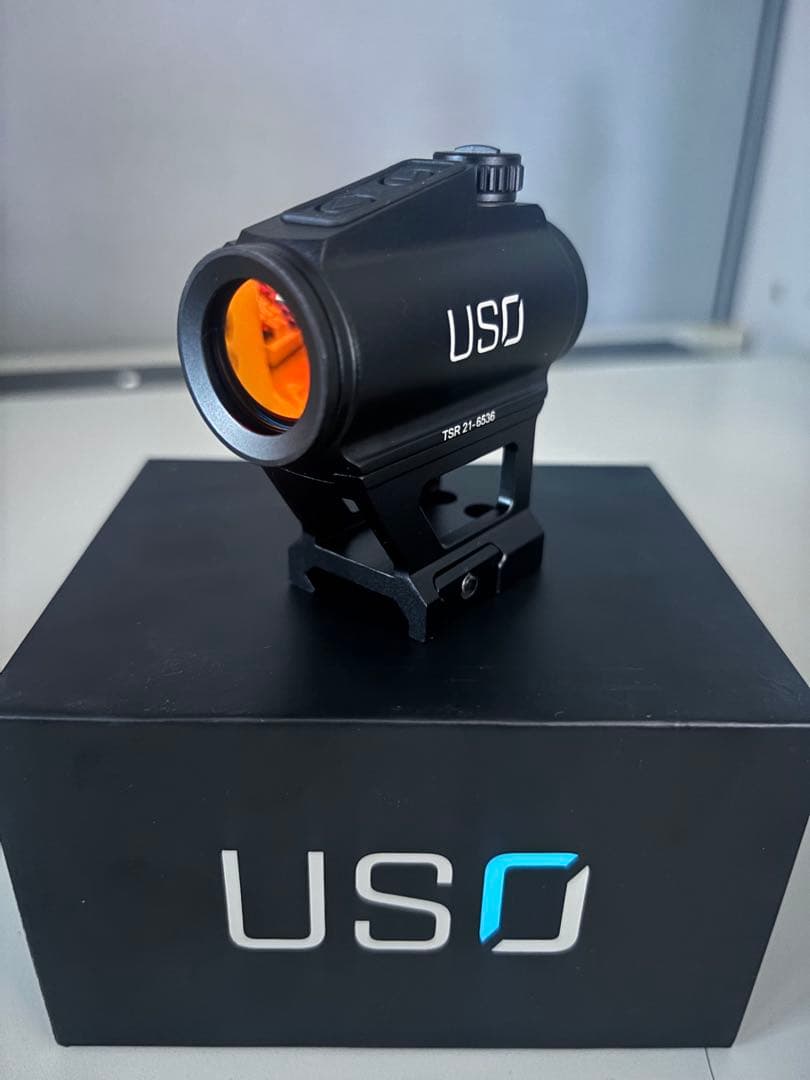 実物 USO TSR-1X ドットサイト スコープ エアガン用 ダットサイト