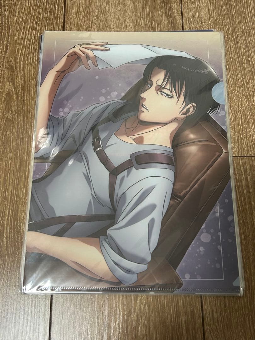 【19枚セット】進撃の巨人 リヴァイ クリアファイル