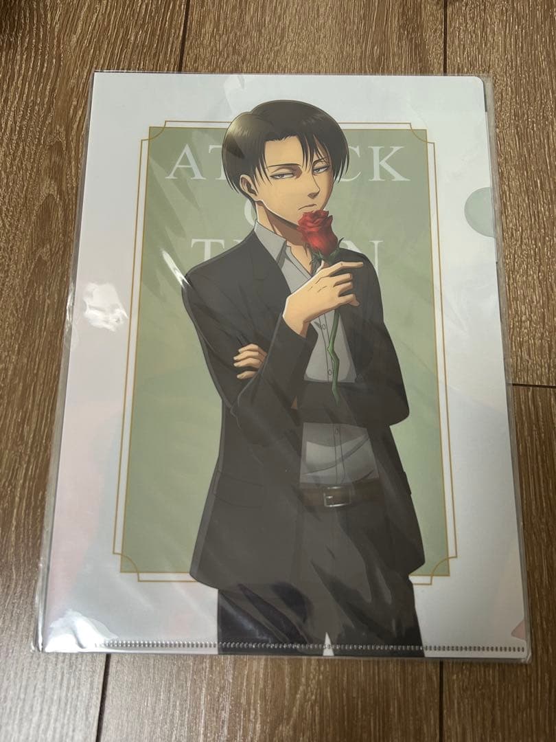 【19枚セット】進撃の巨人 リヴァイ クリアファイル