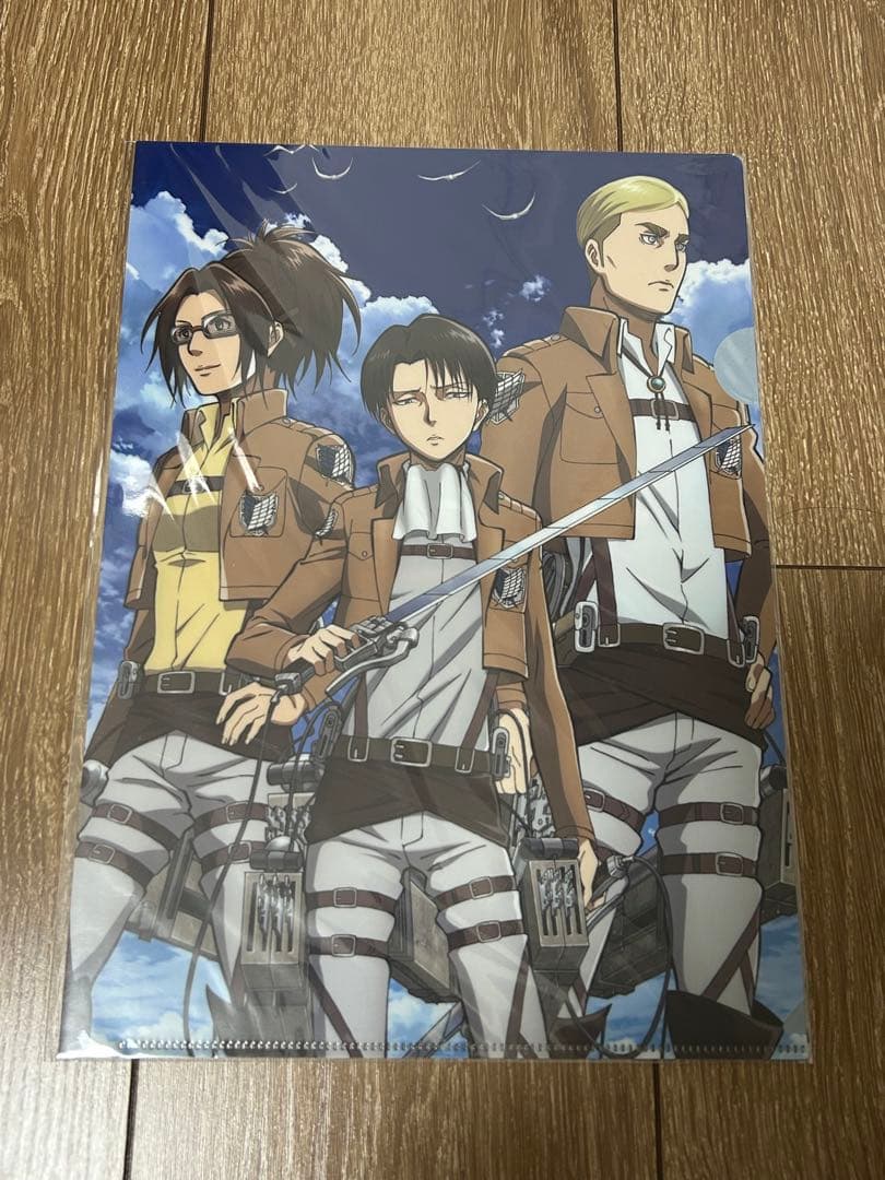 【19枚セット】進撃の巨人 リヴァイ クリアファイル