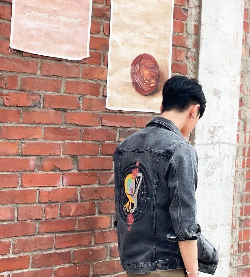 新品 レア REPRESENT テン デニムジャケット WayV Tシャツ