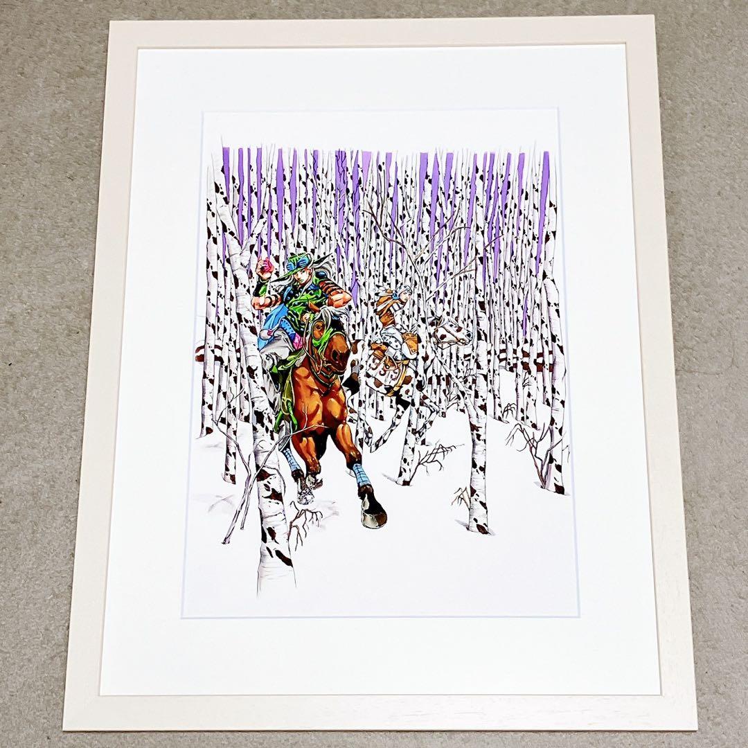 ジョジョ展　複製原画　スティールボールラン　　ジャイロ　ジョニィ