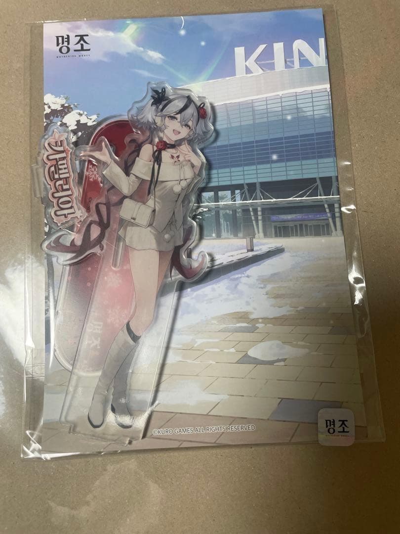 鳴潮 AGF 韓国 限定 ツバキ SPアクリルスタンド