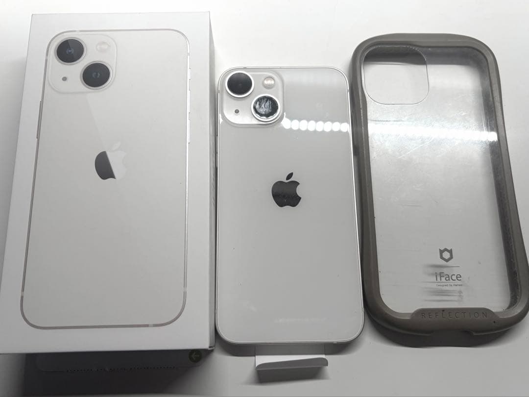 Apple iPhone 13 mini ホワイト+ifaceケース