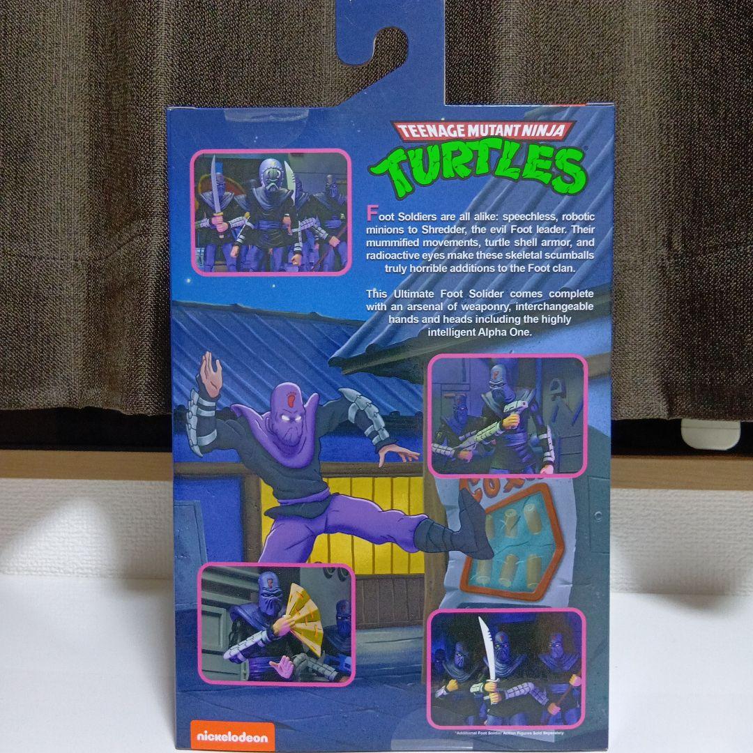 NECA ミュータント　タートルズ　フットソルジャー　ネカ　TMNT 新品未開封