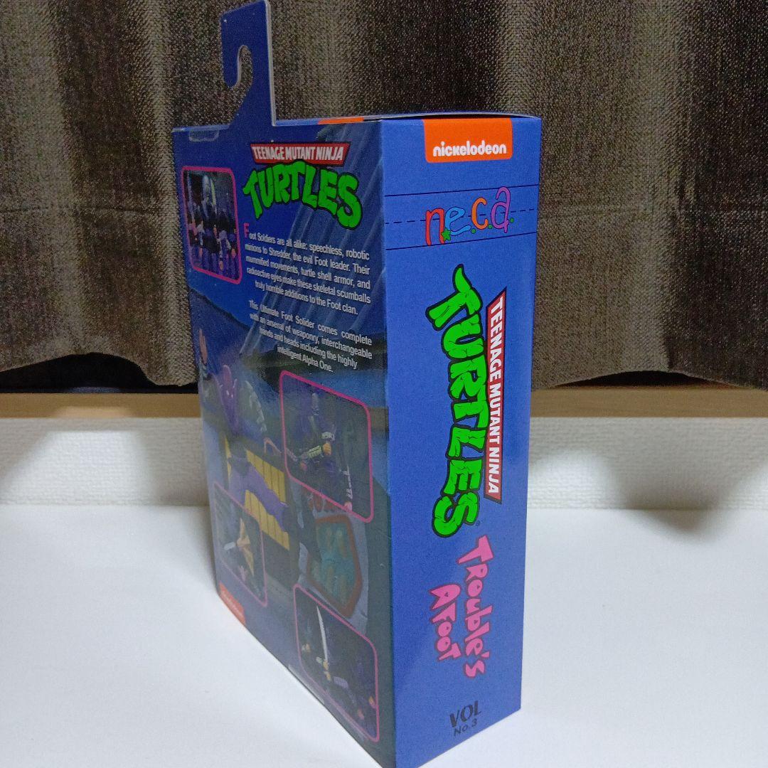 NECA ミュータント　タートルズ　フットソルジャー　ネカ　TMNT 新品未開封