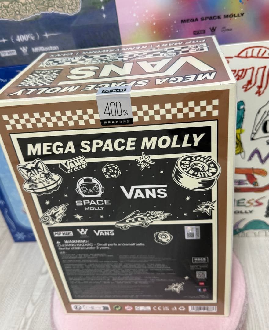 その他 POPMART MEGA SPACE MOLLY 400% VANS