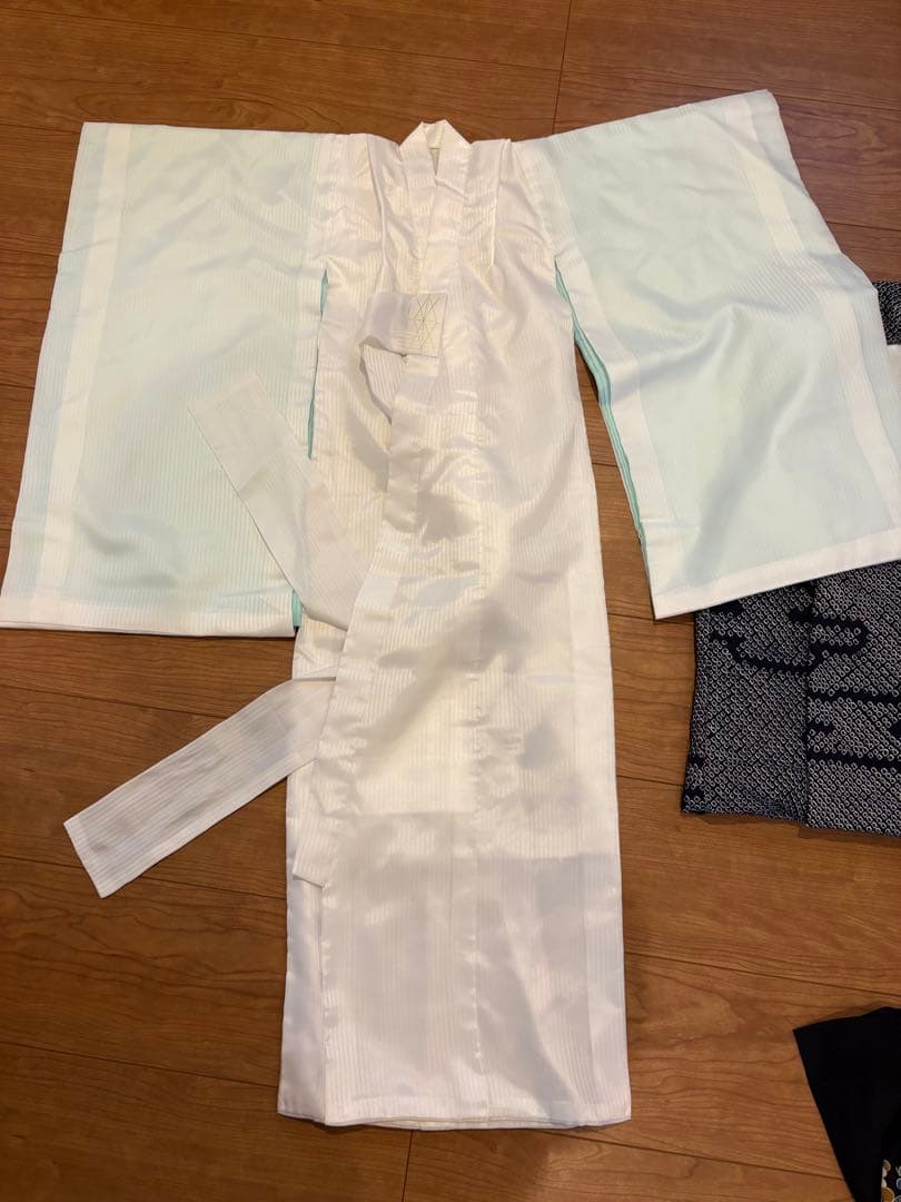 総絞り被布セット　七五三　3歳　男の子　一式　鷹　黒系　正絹