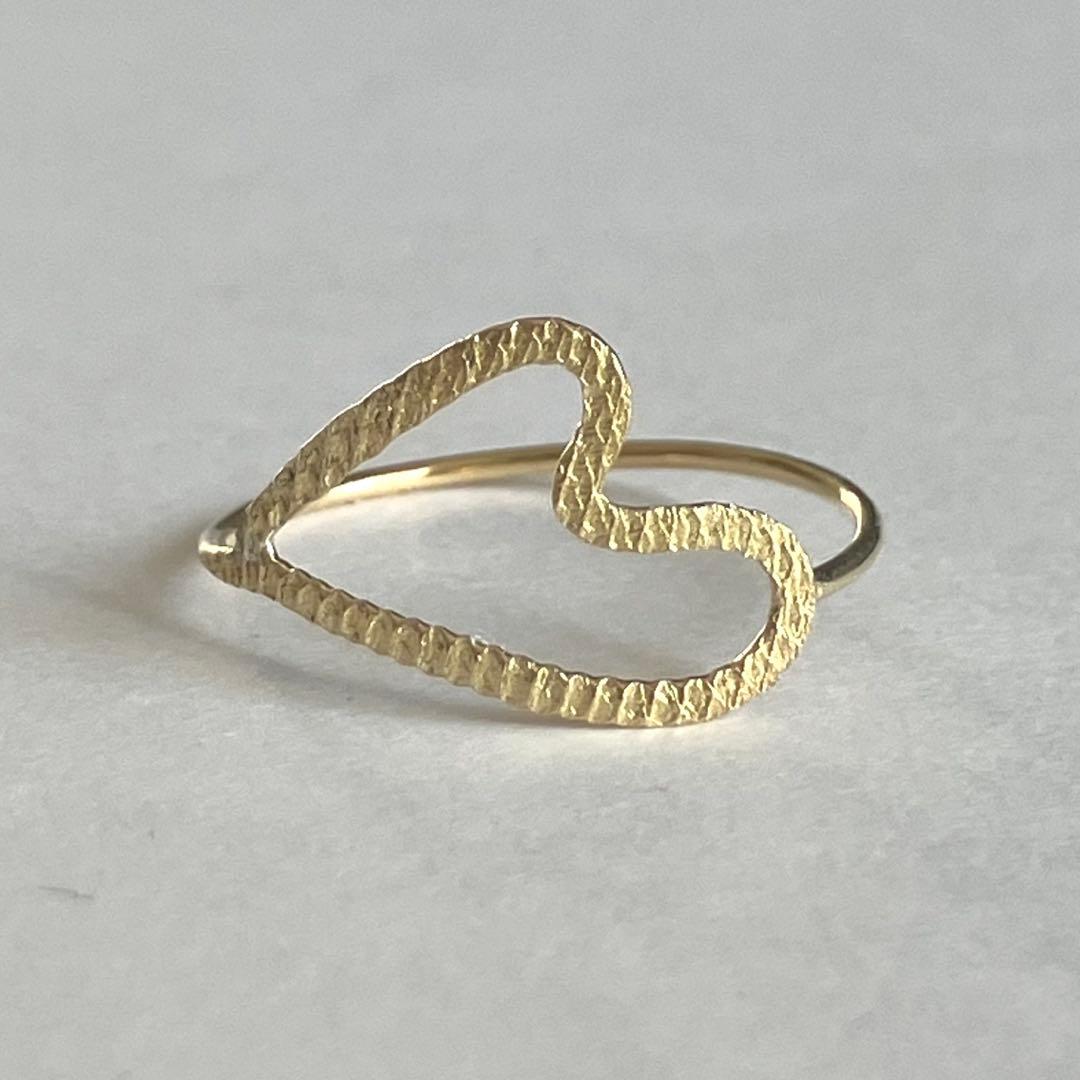 K18 18金　8号　リング　53