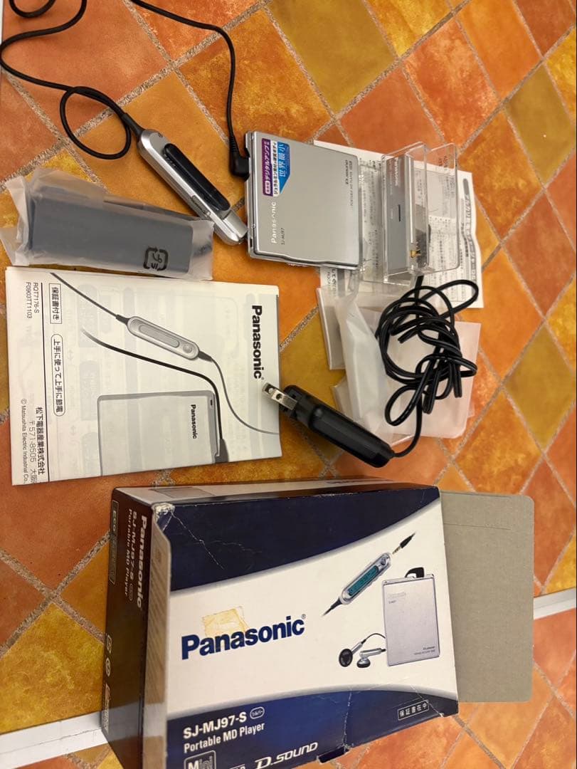 Panasonic SJ-MJ97 ポータブルMDプレーヤー