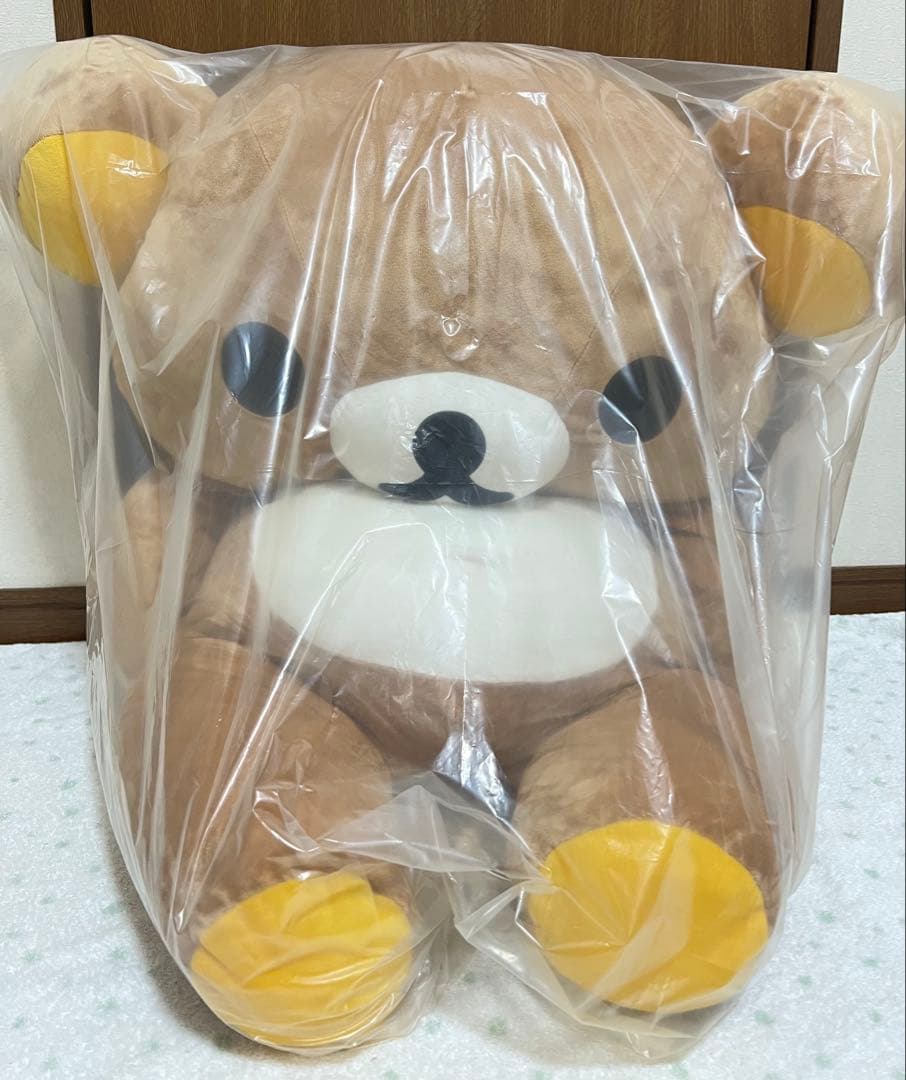 【美品】リラックマ 初代 くったりぬいぐるみ 特大 希少