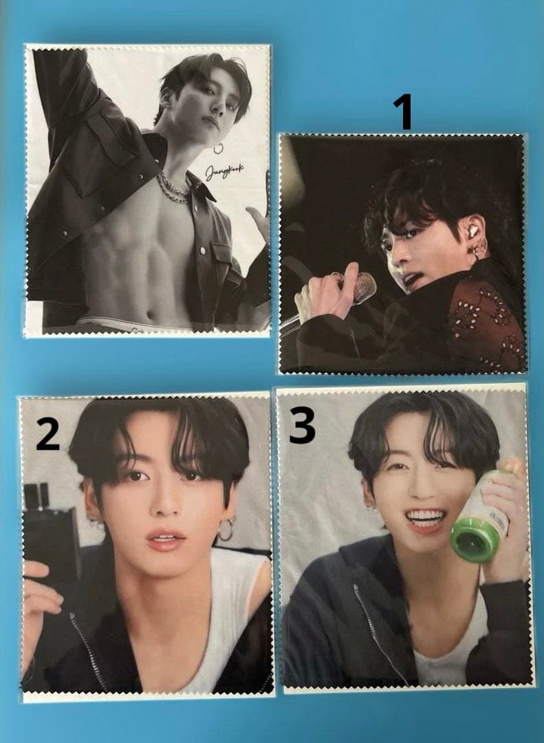BTS Jungkook ロングステッカー・フィルムブックマーク・ましかくフォト