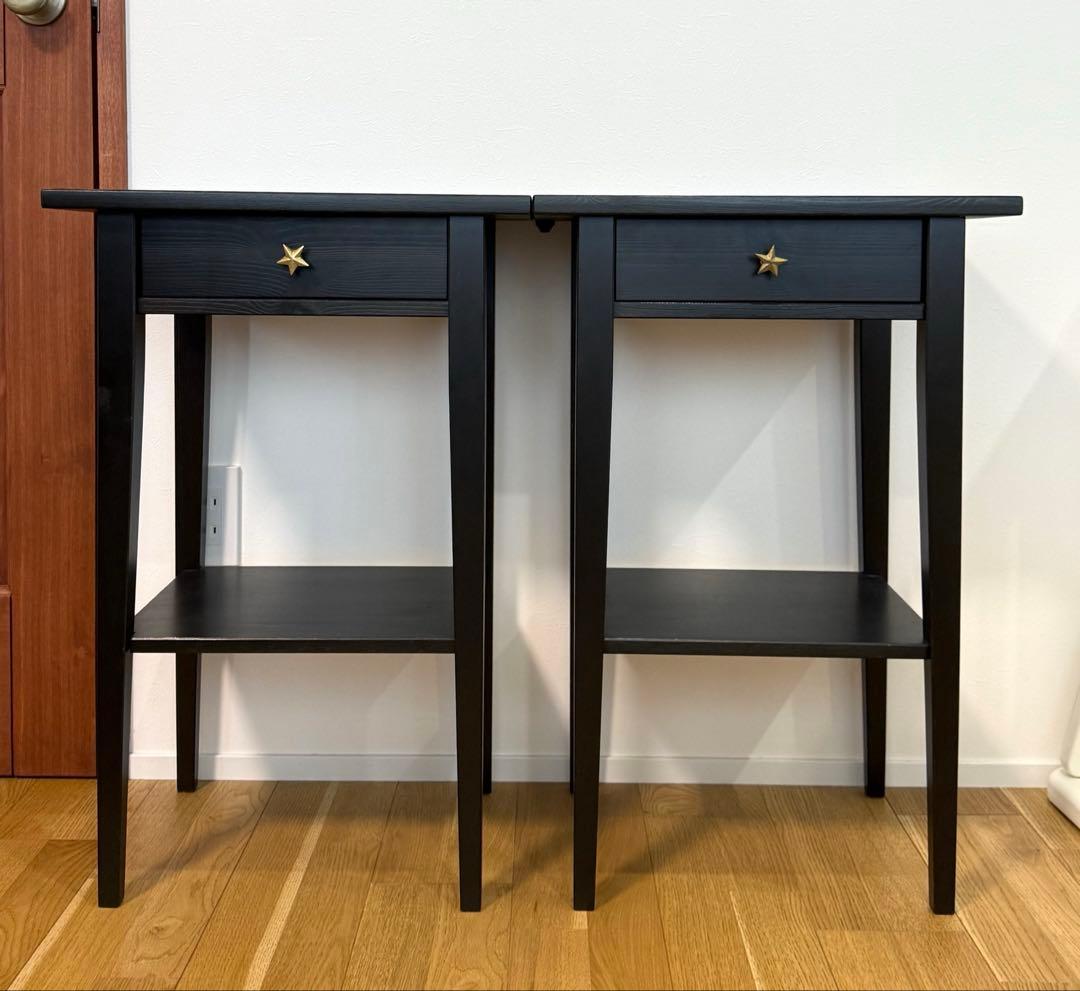 【廃盤予定】【組立済み】IKEA HEMNES ヘムネス サイドテーブル