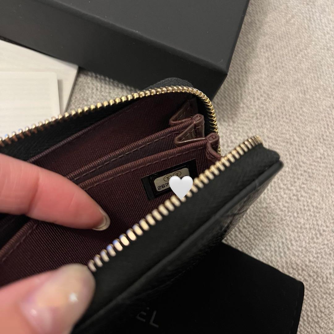 CHANEL パース　キャビアスキン