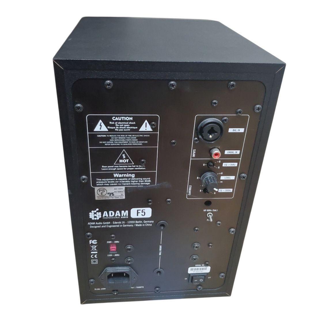 【美品】ADAM Audio F5 モニタースピーカー（ペア）