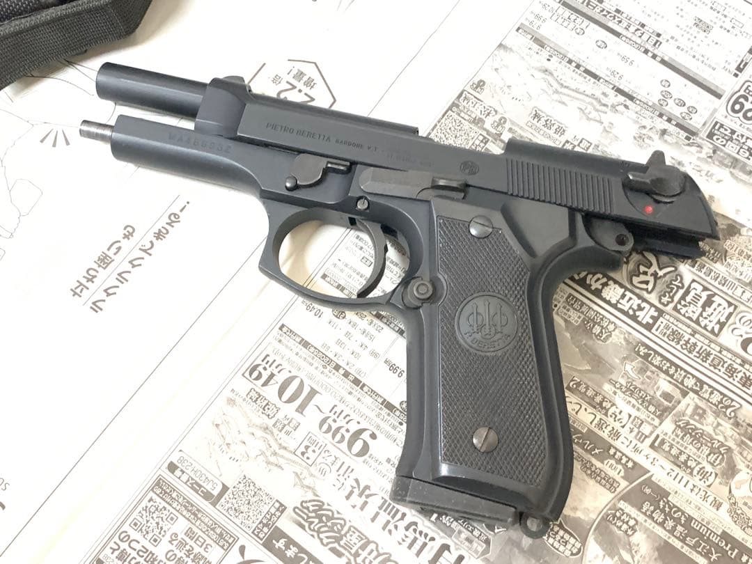 WA ベレッタ M92FS ガスブローバック ブラック 予備マガジン ホルスター