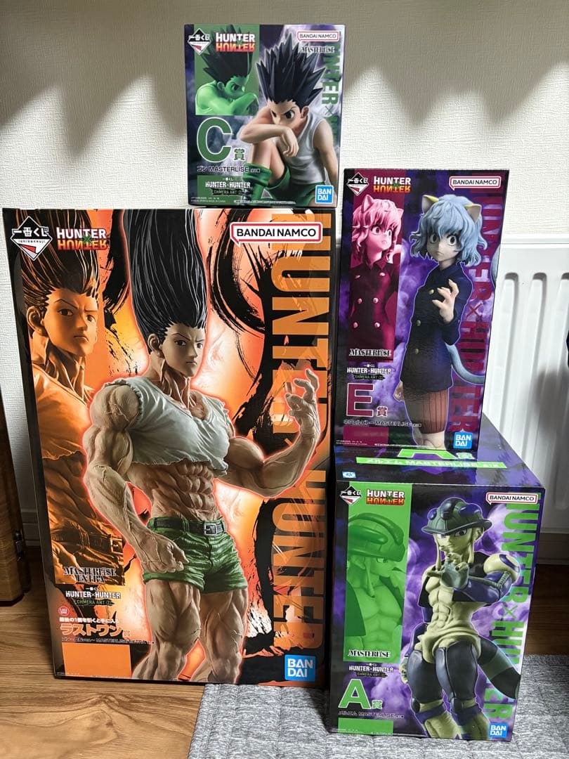 一番くじ　HUNTER×HUNTER キメラアント② 4体セット　＋おまけ