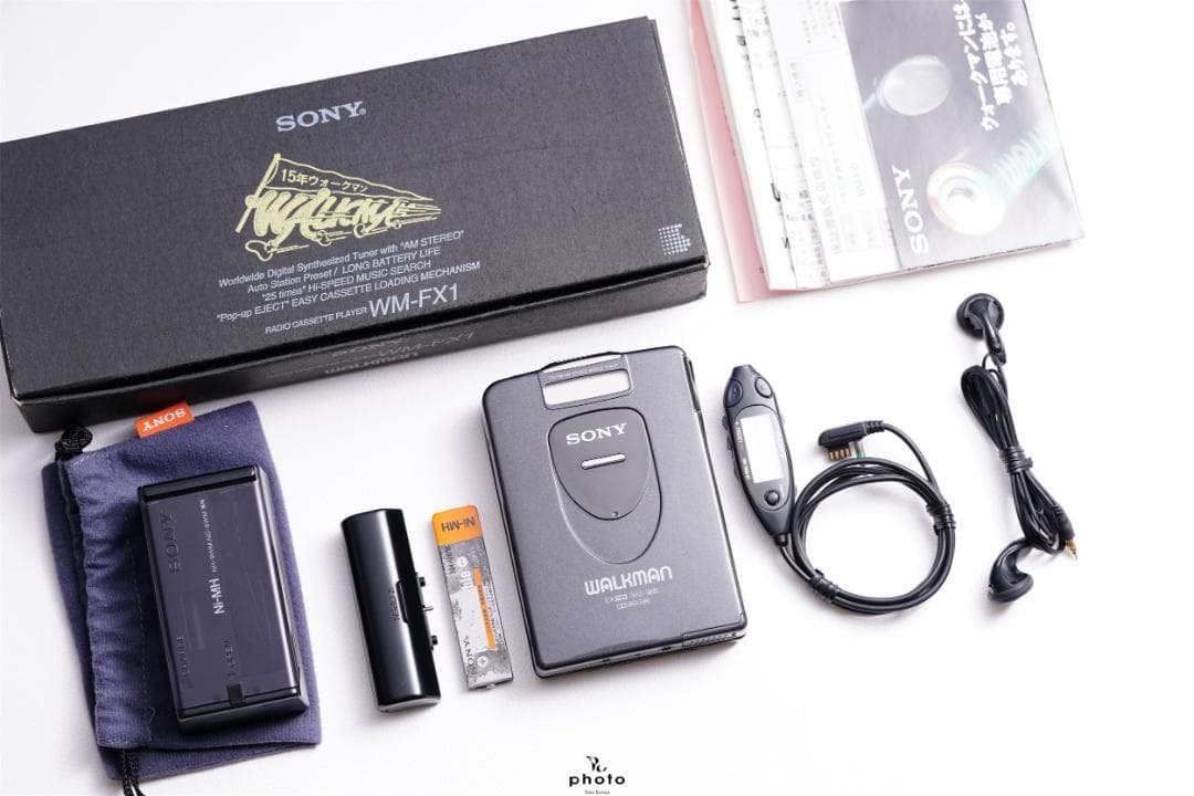 SONY WALKMAN FM/AMラジオ カセットウォークマン WM-FX1