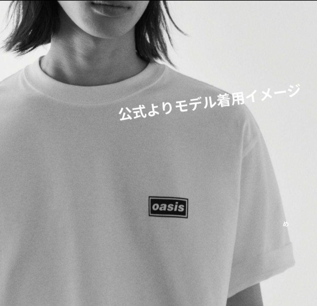 残り僅か！EU限定！完売品！oasis レアグッズ タンバリン Tシャツ 白T