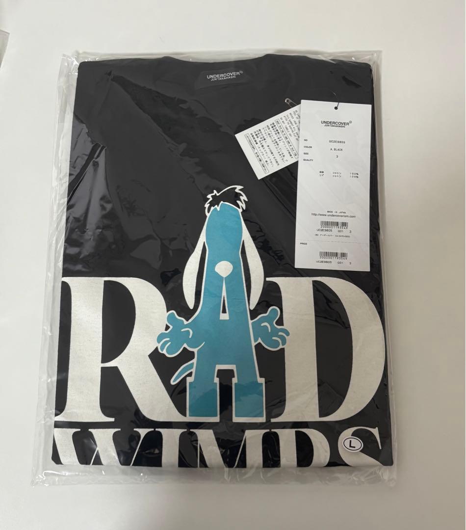 【即日発送】　RADWIMPS UNDERCOVER Tシャツ　サイズ3（L）