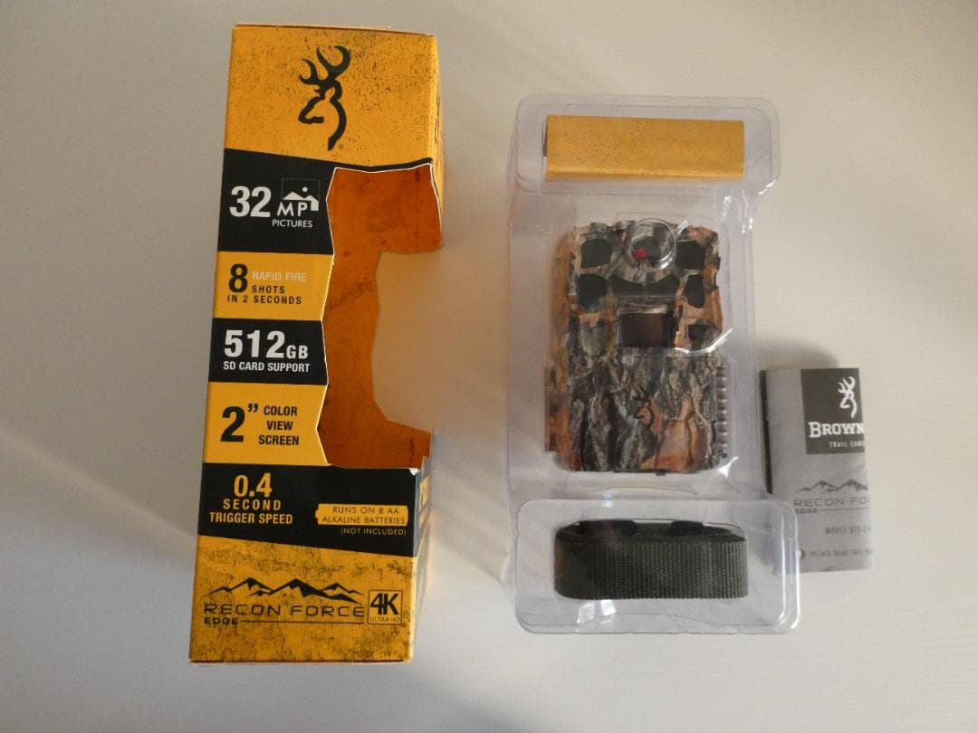 BROWNING RECON FORCE 4K EDGE トレイルカム