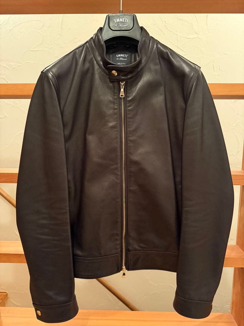 EMMETI エンメティJURI サイズ46 ゴールドジップ