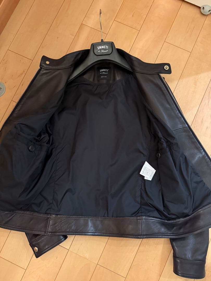 EMMETI エンメティJURI サイズ46 ゴールドジップ