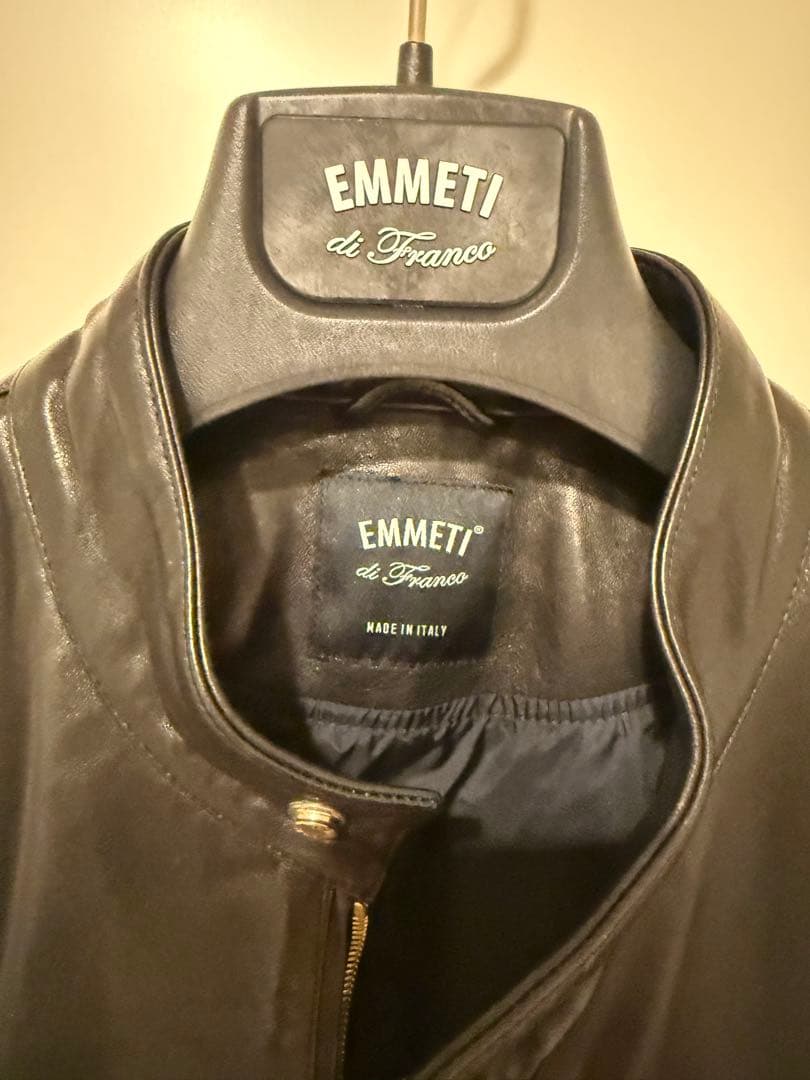 EMMETI エンメティJURI サイズ46 ゴールドジップ