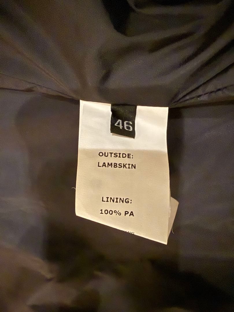 EMMETI エンメティJURI サイズ46 ゴールドジップ