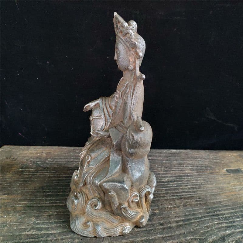 鉄器 鉄仏 南海観音坐像 工芸品 美術品 置物