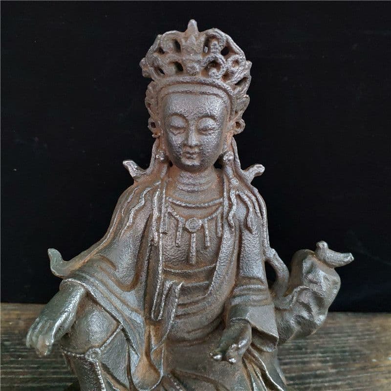 鉄器 鉄仏 南海観音坐像 工芸品 美術品 置物