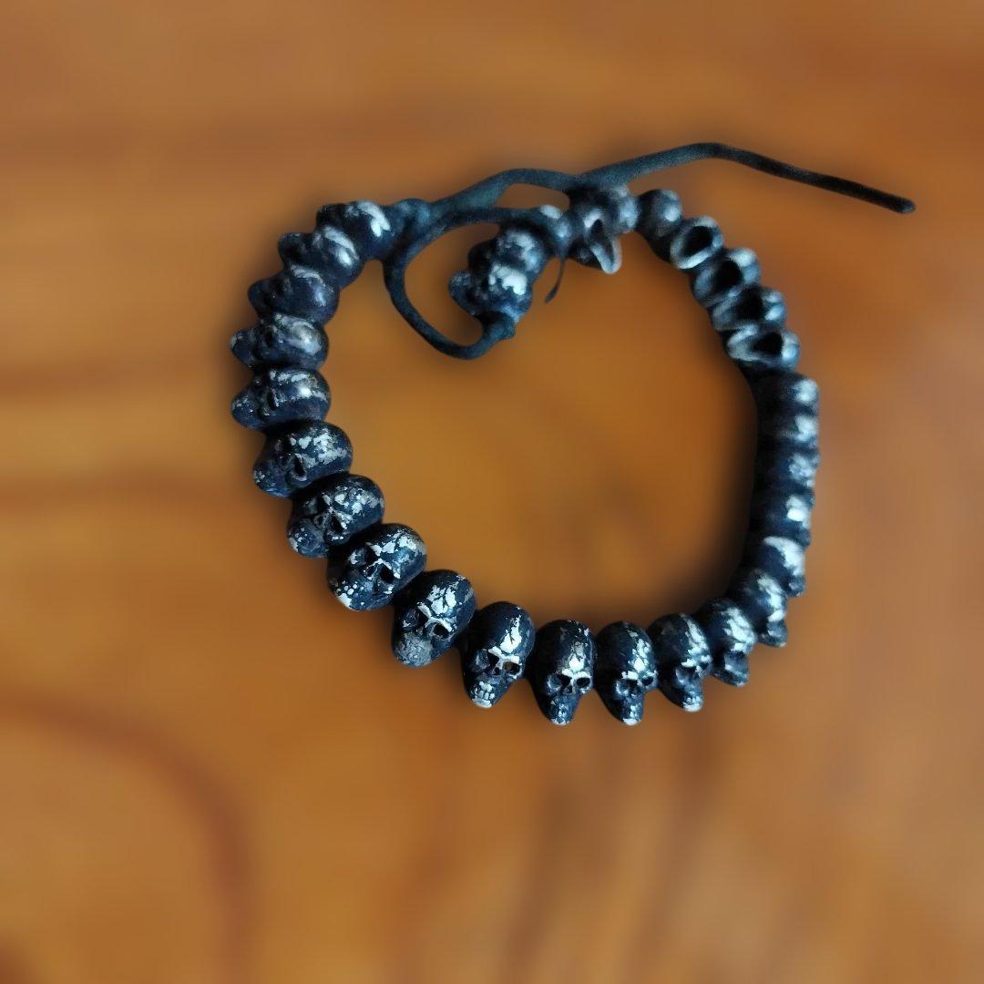 スカルデザイン ブレスレット　激レア　ビンテージ