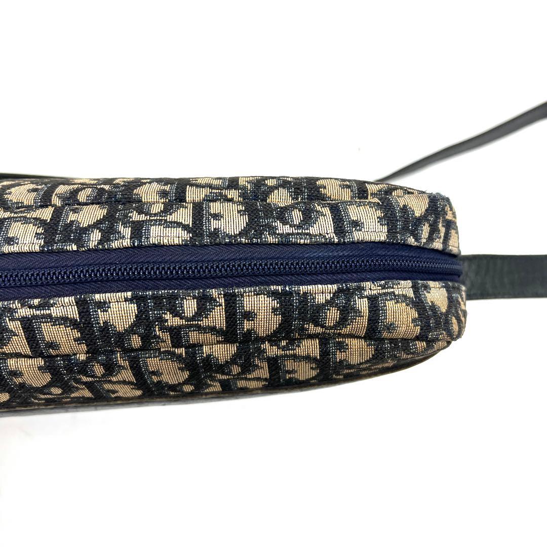 【美品】Dior ワンショルダー ショルダー バッグ トロッター キャンバス