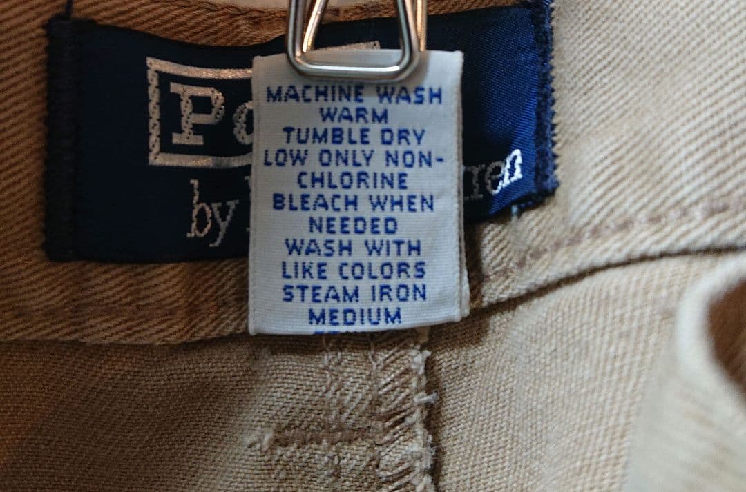 34×30 90's POLOチノ ボックスロゴ