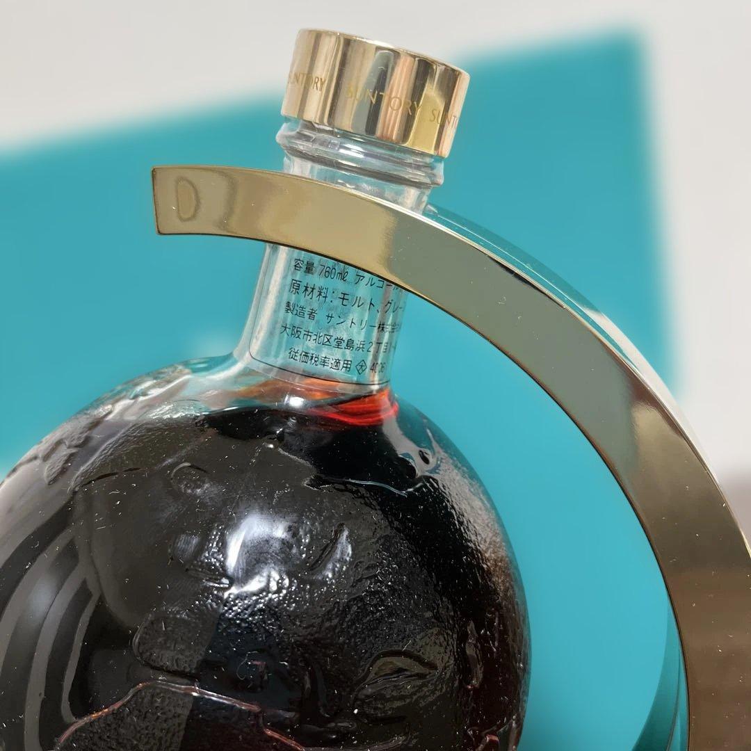 サントリー ウイスキー エクセレンス 大丸梅田店オープン記念 地球仪美品