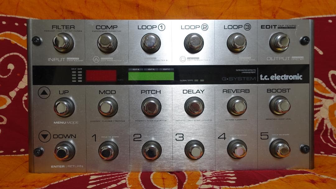 【ジャンク】 tc electronic G-System マルチエフェクター