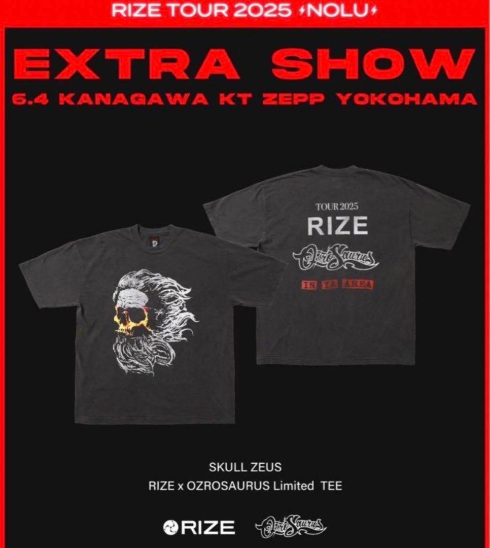 RIZE LIVE TOUR 2025 Limited Tee Lサイズ
