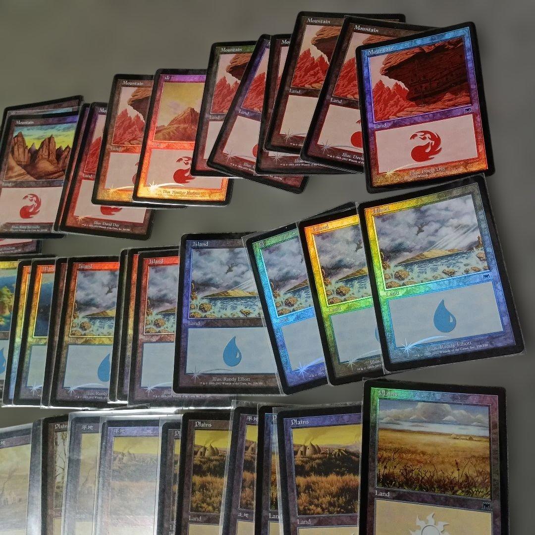 ＭＴＧ 特価　旧枠土地foil　87枚前後　オンスロート