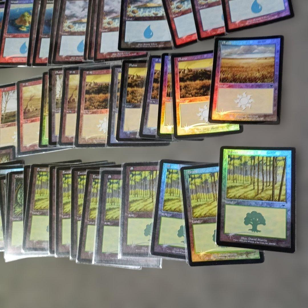 ＭＴＧ 特価　旧枠土地foil　87枚前後　オンスロート