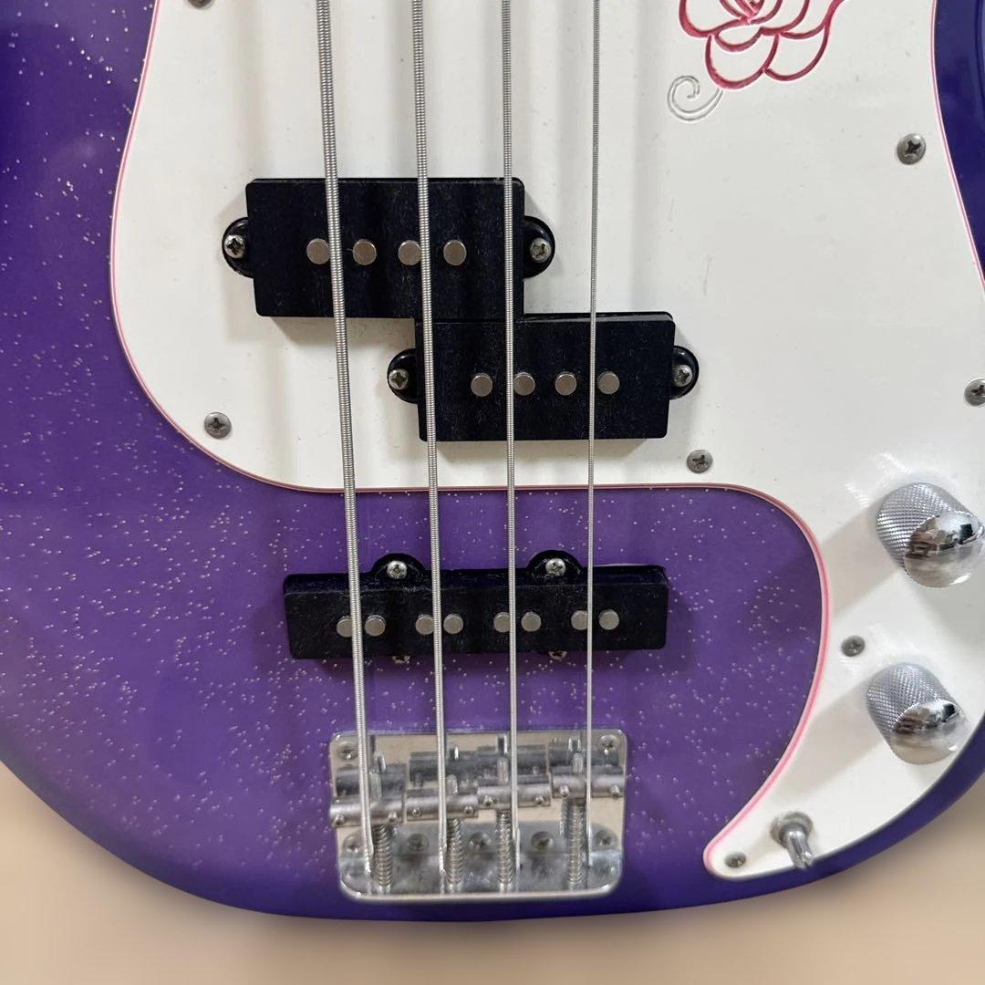 Gypsy Rose エレキベース パープル
