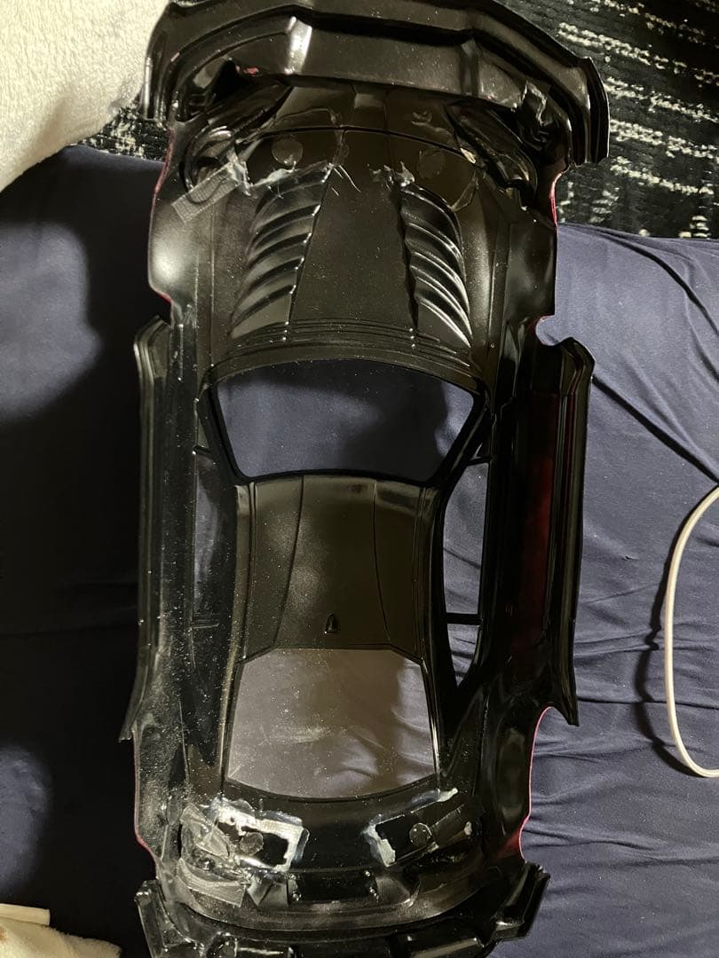 86 ドリフトボディー　GTウイング　ラメ塗装