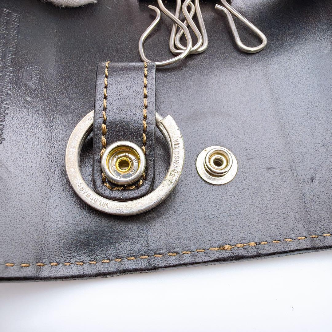 【WILDSWANS(ワイルドスワンズ) キーケース クリッパー2 ブラック 】