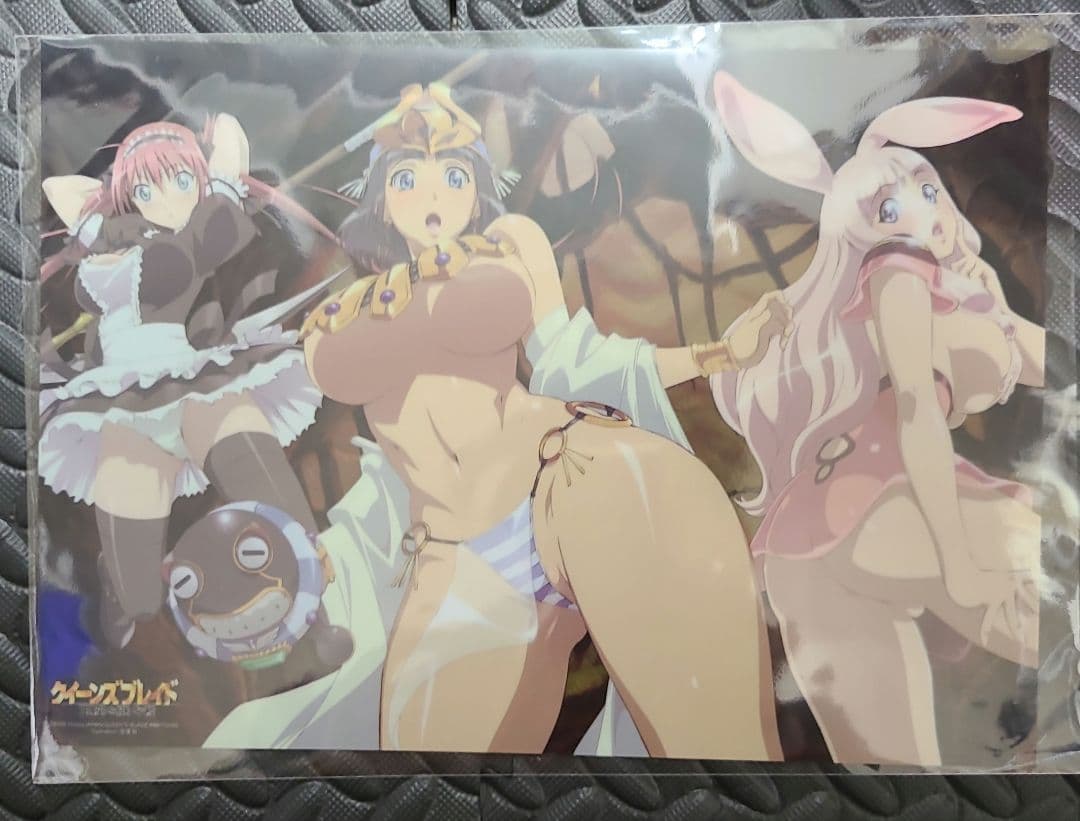 クイーンズブレイド　特典クリアファイル等9種　まとめ売り