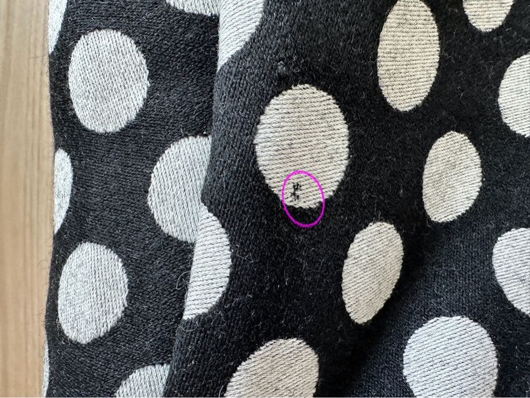 未使用品FIFI&ROMEOフィフィロメオ☆ドット柄ベッド水玉クッションペット