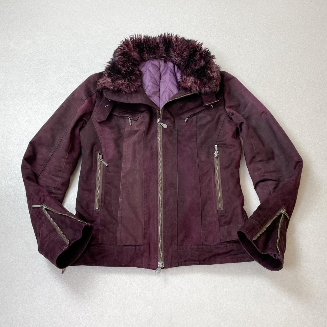 TORNADO MART スエードタッチ ファー ジャケット