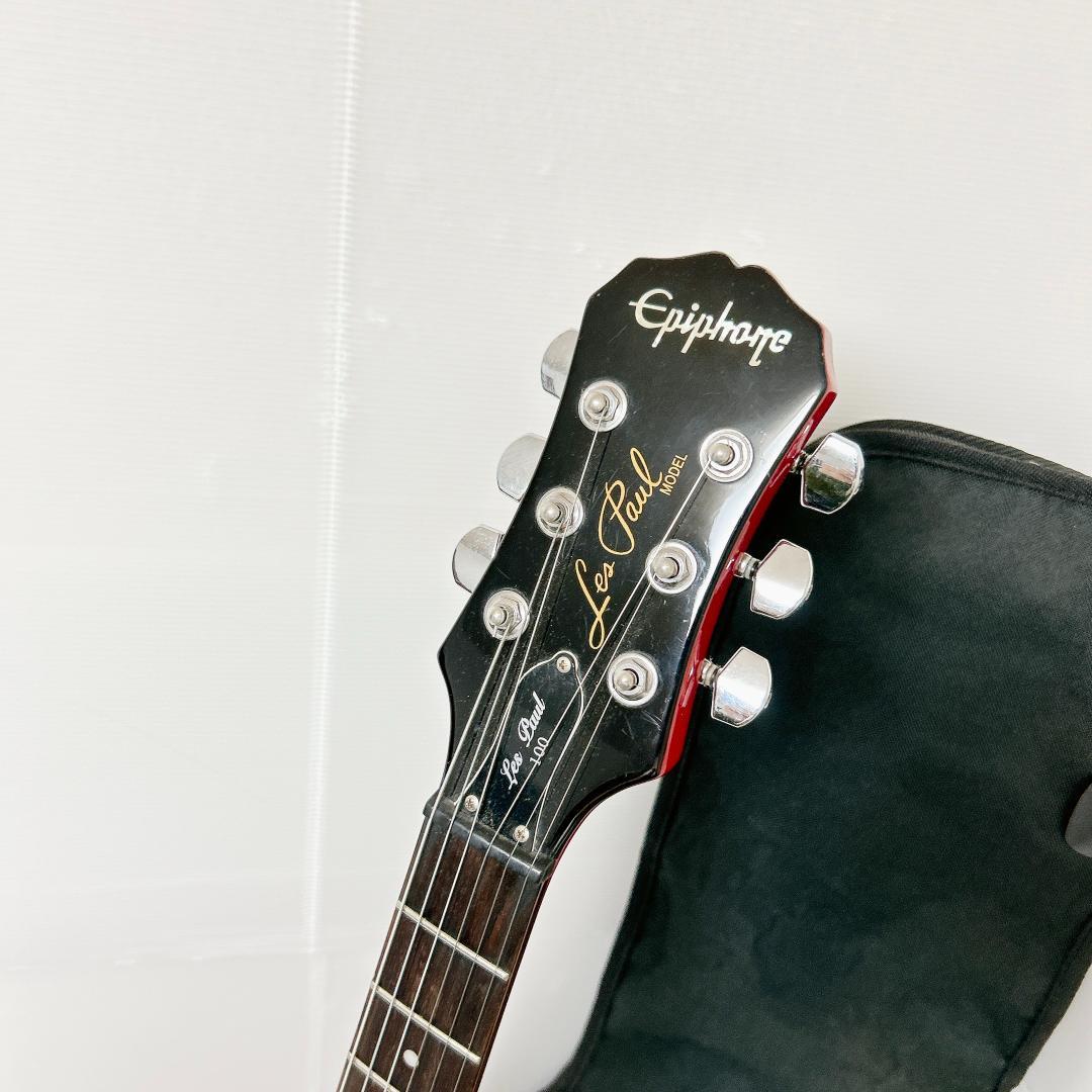 美品 Epiphone エピフォン LesPaul 100 レスポール レッド