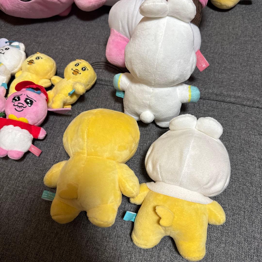 おぱんちゅうさぎ＆んぽちゃむ/きみまろ　１８個大量ぬいぐるみ　状態色々