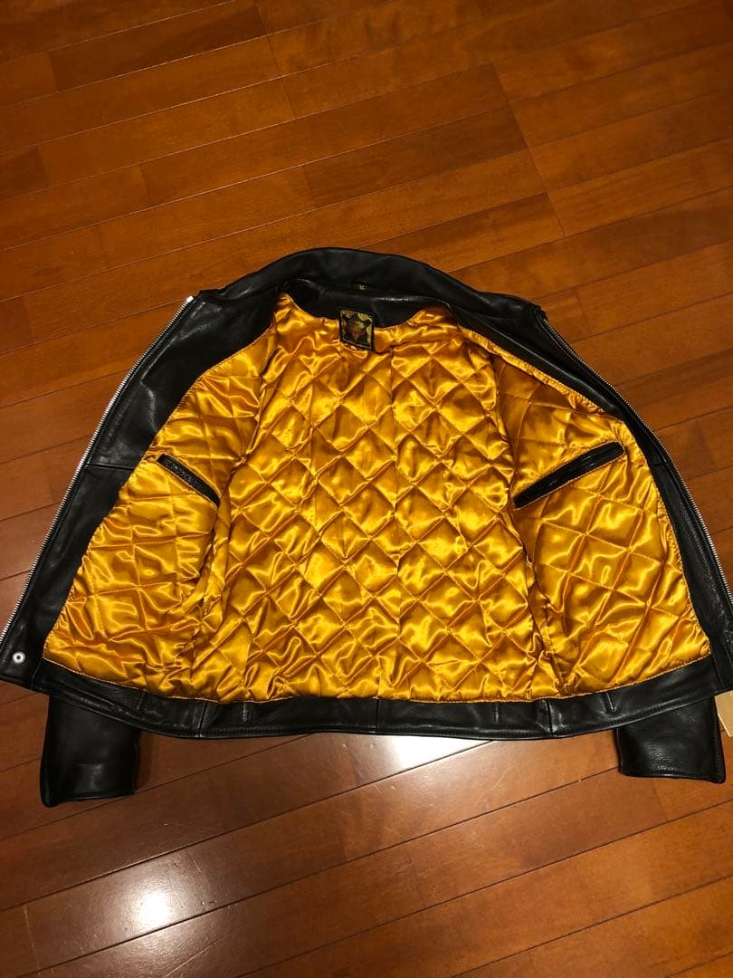 T*Z様 GOLDTOP シングルライダース　英国製　36 美品